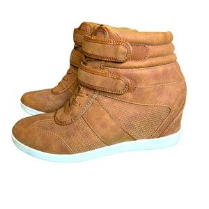 justfab sneaker wedges